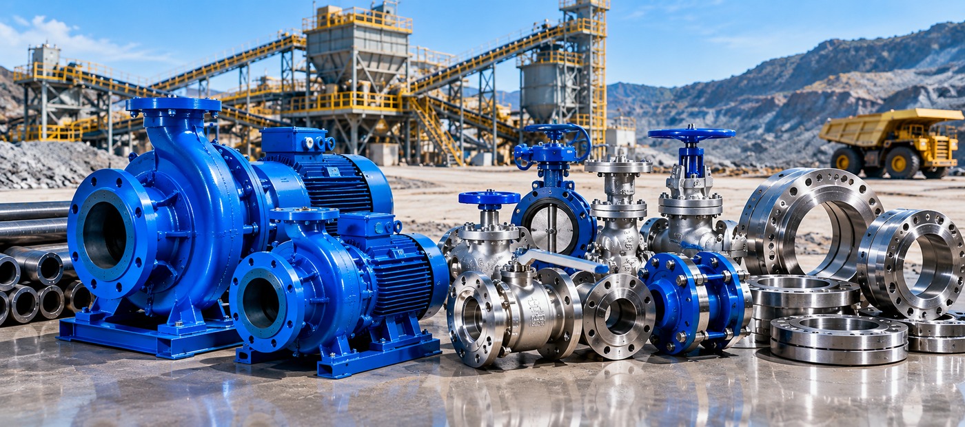 Bombas y válvulas industriales
