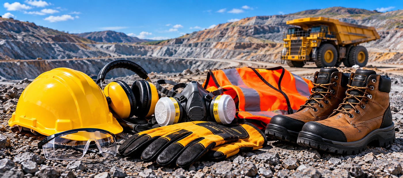 Equipo de protección personal para minería